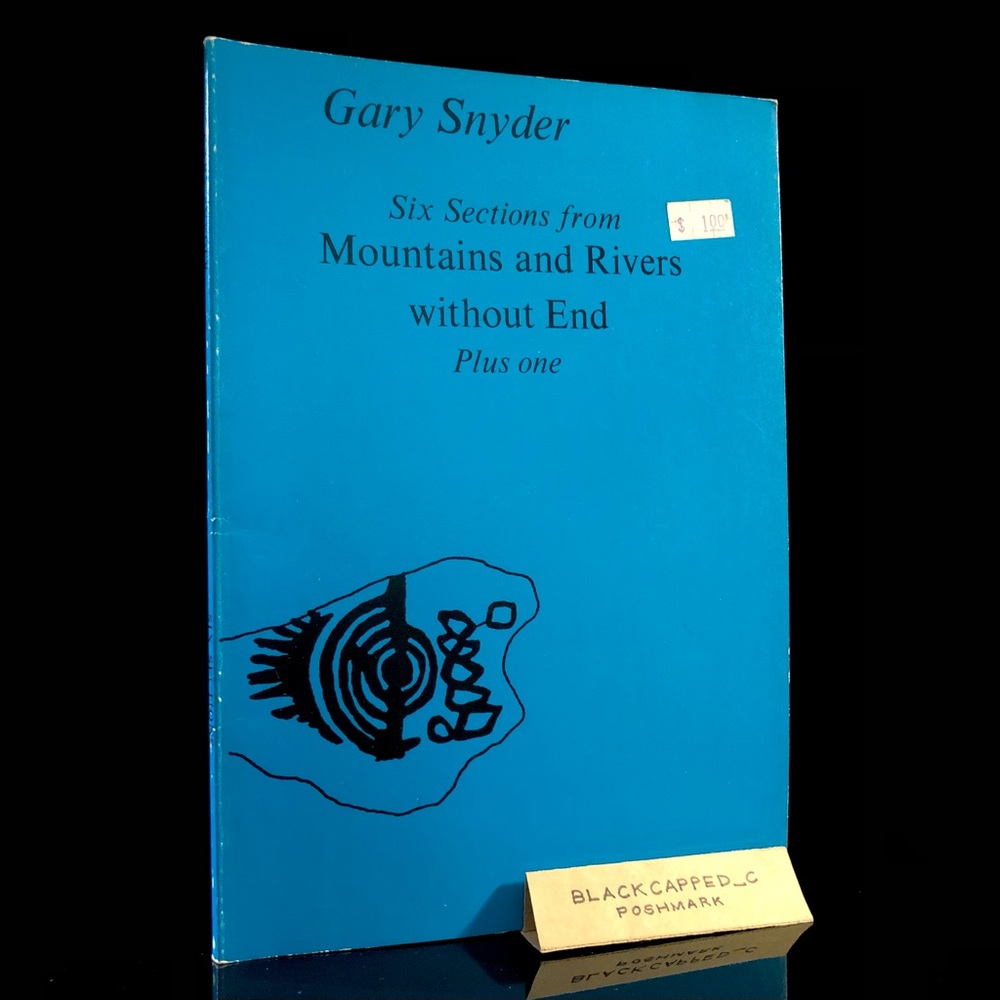 Book Poetry Six Sections from Mountains Gary Snider Pulitzer VTG Poems